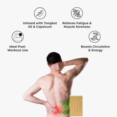 Neobun Tongkat Ali Dan Capsicum 5's Medicated Plaster
