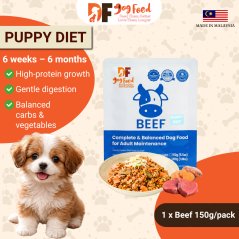 DF Dog Food Puppy Diet - Mutton (1 x 150g)