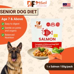 DF Dog Food Senior Diet - Salmon (1 x 150g)
