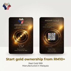 Ansari Micro Gold Bar - 0.005g (5mg)