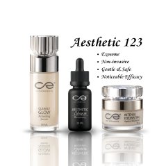AESTHETIC 123 Clearly Glow Serum & Advance Recovery & Moisturizer