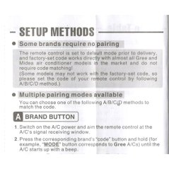Hometech2u CHUNGHOP All In 1 Universal Air Conditioner Remote Control 5000 in 1