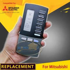 Hometech2u OEM Air Conditioner Remote Control For Mitsubishi RKK502A101F RKK502A101G RKK502A101D