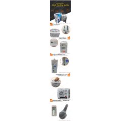 Hometech2u KENPRO Portable Wireless PA Amplifier with USB & SD Card Player
