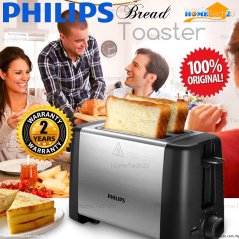 Hometech2u Philips Toaster (2 SLOTS) With High Lift  - Metal Body