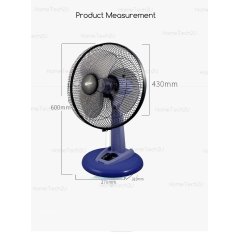 Hometech2u  Mastar 16" Inch Table Fan MAS-464TF (Blue)