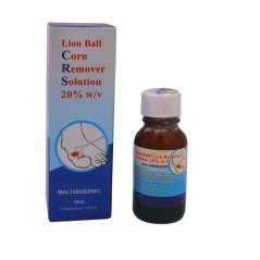 Lion Ball Corn Remover Solution 20% w/v Warts & Calluses 15ml X 1 Bot