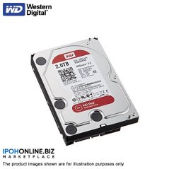 WD ريد محرك أقراص للمراقبة SATA مقاس 3.5 بوصات 2تيرابايت