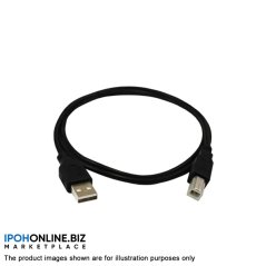 Printer Cable 1.5m USB 2.0 (Black)
