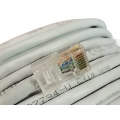 Ipohonline Schneider Electric 15M White Cat 5e UTP Ethernet Internet RJ45 Network Cable, eRomman Marketplace