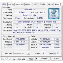 Intel Xeon E3-1230 v5 3.4 GHz Quad-Core LGA 1151 Skylake Processor