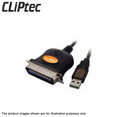 Ipohonline CLiPtec USB to Parallel Printer Convertor OCB301