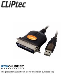 Ipohonline CLiPtec USB to Parallel Printer Convertor OCB301