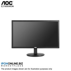 Ipohonline AOC E2180SWDN 20.7 inch LED FHD 1920x1080 Flicker-free Monitor + Free DVI Cable, eRomman Marketplace