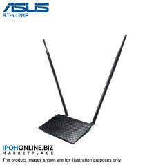 Ipohonline Asus RT-N12HP High Power Wireless N 300 Router / AP / Extender / Unifi, eRomman Marketplace