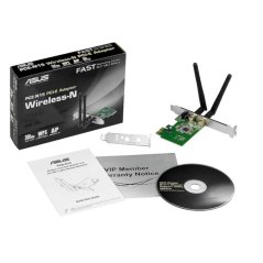 Ipohonline ASUS PCE-N15 maximum performance Wireless-N PCI-E Adapter Include Full Height and Low Profile bracket, eRomman Marketplace