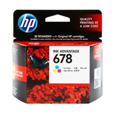 Original HP Cartridge 678 Black CZ107AA + 678 Tri-Colour CZ108AA Set (Black), eRomman Marketplace