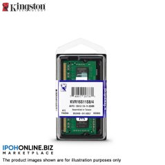 Kingston Value RAM 4GB 1600MHz PC3-12800 Notebook Memory(KVR16S11S8/4)