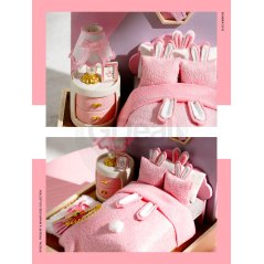 Gdeal Hand-Assembled DIY Toy Small Furniture Cute Room ( 2 Colors)