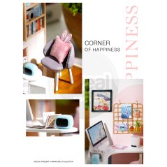 Gdeal Hand-Assembled DIY Toy Small Furniture Cute Room ( 2 Colors)