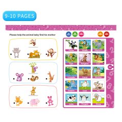 لعبة الكتاب الالكتروني التعليمي للأطفال لتعليم اللغة الإنجليزية بصوت