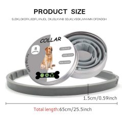 Gdeal Adjustable Waterproof Anti Flea Neck Ring Dog Collar