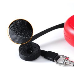Gdeal 5M Hyena Belt Scalable Pet Leash Extending Leads (Red - White)
