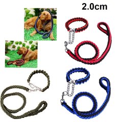 Gdeal Strong Rope Leashes Nylon Rope Pet Dog Collar Chain (3 Colors)