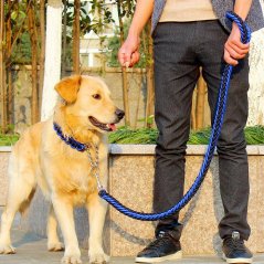 Gdeal Strong Rope Leashes Nylon Rope Pet Dog Collar Chain (3 Colors)