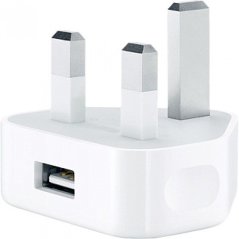 قابس محول طاقة USB بـ 3 دبابيس لإجهزة الإيباد، الايفون والسامسونج
