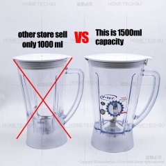 Panasonic Blender Jug 1.5L Big Capacity Unbreakeable Solid