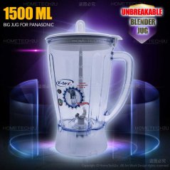 Panasonic Blender Jug 1.5L Big Capacity Unbreakeable Solid