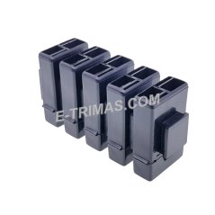 E-trimas S-3721B Blade Plug Fuse Interlocking Socket Holder Connector (10 PCS)