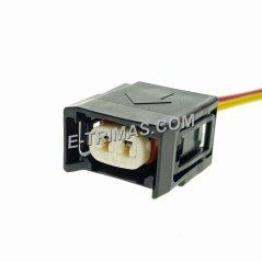 E-trimas 2 Pin Toyota Hilux Revo Fortuner GUN126 1GD 2GD Fuel Injector Nozzle Socket Connector