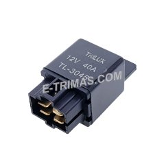 E-trimas 4 Pin 40A Fuel Pump Relay For Perodua Myvi Proton Saga