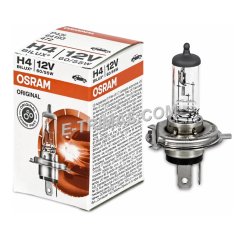 E-trimas 64193 ORIGINAL Osram Germany Bilux Bulb High Low Beam H4 P43T 12V 60/55W (1PC)