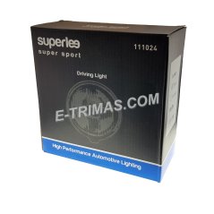 E-trimas 6 Inch Super Sport Halogen Spot Light Fog Lamp Bulb White Yellow 12V FX1160