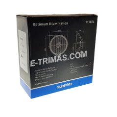 E-trimas 6 Inch Super Sport Halogen Spot Light Fog Lamp Bulb White Yellow 12V FX1160