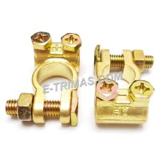 E-trimas HX-S005 Universal Battery Terminal Clamp Proton Wira Waja Exora Saga Gen 2 (1SET)