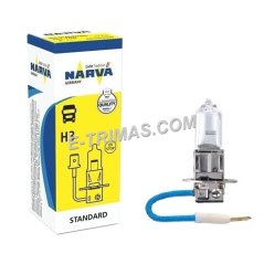 E-trimas 48321 Narva ORIGINAL H3 12V 55W 3200K Fog Headlight Bulb