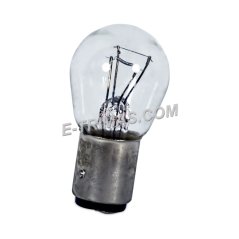 E-trimas 7528 Osram ORIGINAL S25 P21/5W BAY15D Proton Brake Light Bulb 1016 (2PCS)