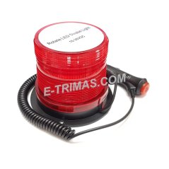 E-trimas 40 LED 2 Mode Beacon Lamp Rotate Flash Warning Strobe Light Cigarette Lighter