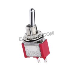 E-trimas 2 Pole ON ON Electronic Toggle Latching Rocker Switch Malaysia (2PCS)