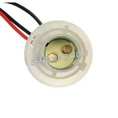 E-trimas 1016 1157 Twist Bulb Holder Socket Connector Wire Harness BAY15d (5PCS)