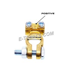 E-trimas Small Battery Terminal Clamp Perodua Myvi Viva Kancil Axia (1SET)