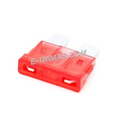E-trimas Car Blade Plug Fuse PF In Media Fuse ATS 10A/15A/20A/25A/30A/35A/40A (10PCS)