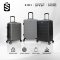 Gdeal SKY TRAVELLER SKY341 2-In-1 Hard Case Spinner Wheels Ultralight Luggage Set (20Inch+24Inch)