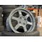 New 15X7 ET35 AOW Flow Formed TE37 Rim (4 Wheel) Gloss Grey 4X100