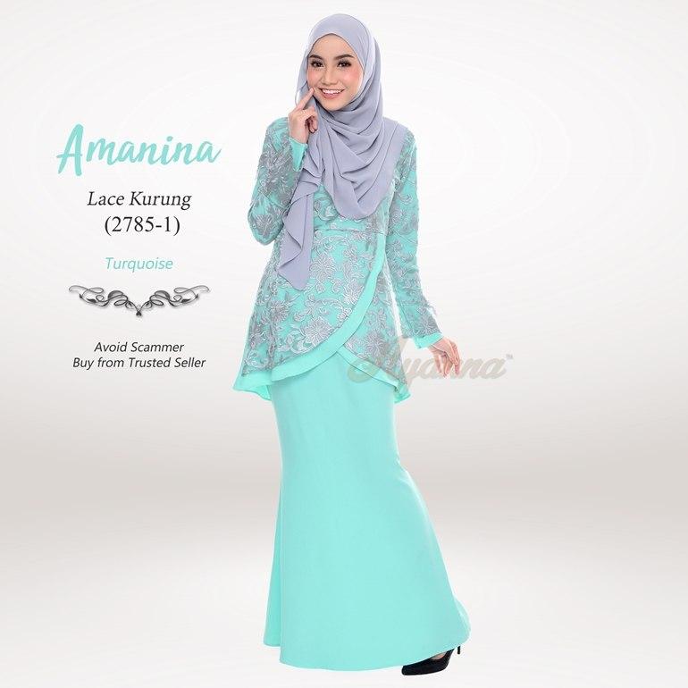 Buy Byhanahananiz Amanina Lace Kurung Muslimah 2785 1 Online Eromman