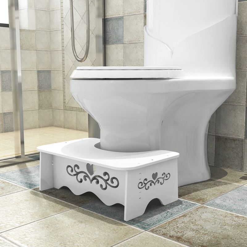 Buy Myehomedecor Toilet squatting stool bathroom toilet children's foot step stool toilet bench